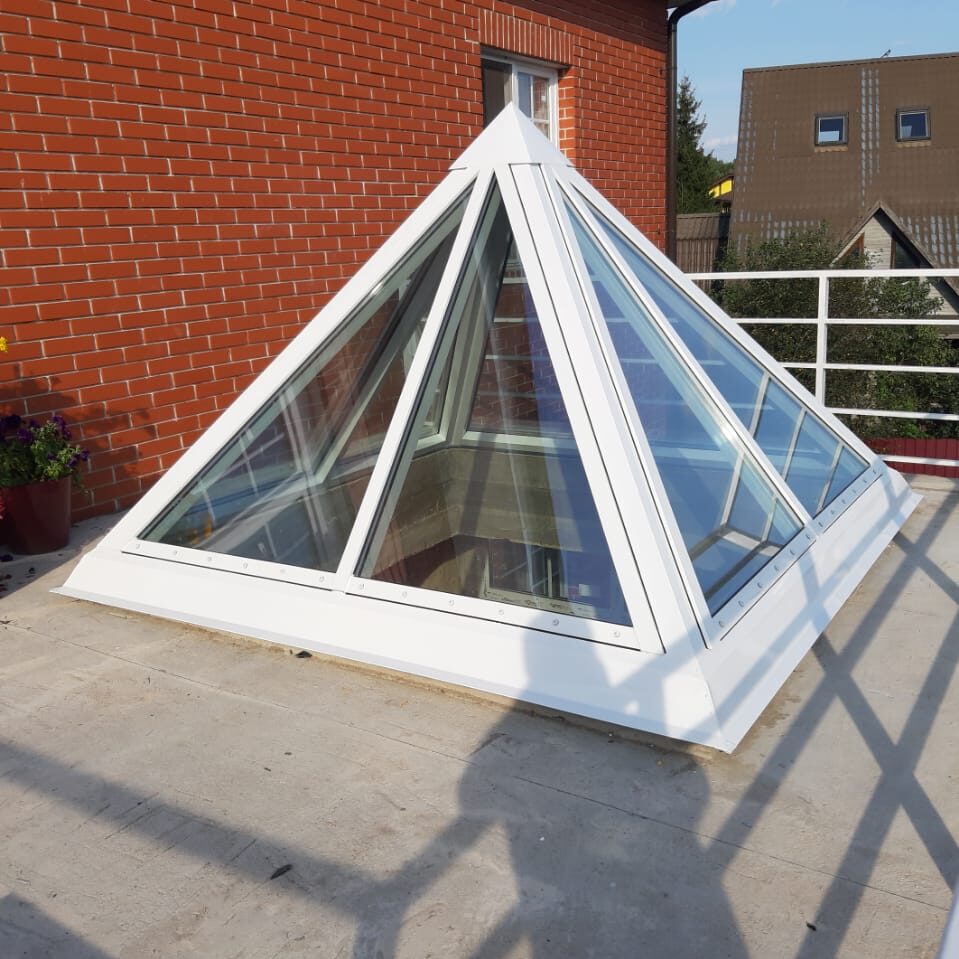 зенитный фонарь фото 4