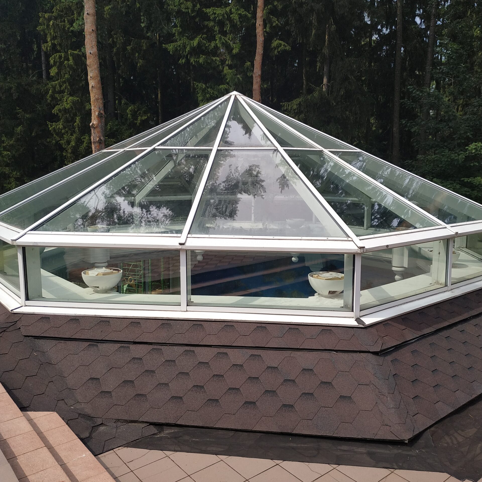 зенитный фонарь фото 1